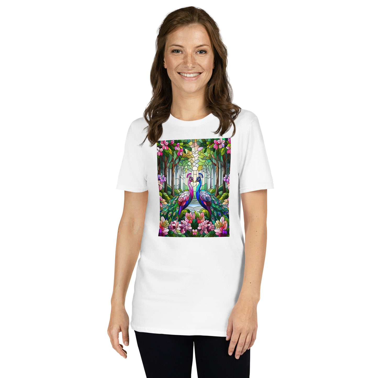 Peacock Short-Sleeve Unisex T-Shirt