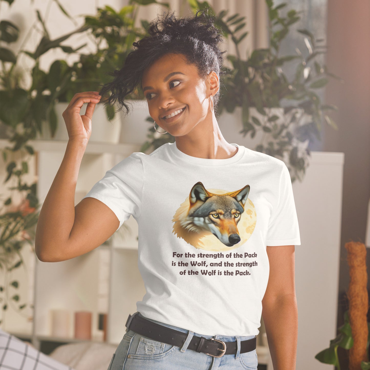 Wolf For The Strength Of the Pack Unisex T-Shirt