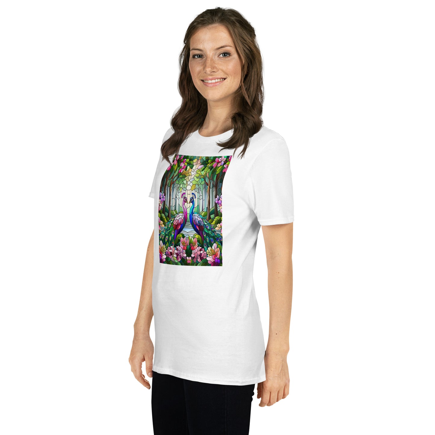 Peacock Short-Sleeve Unisex T-Shirt