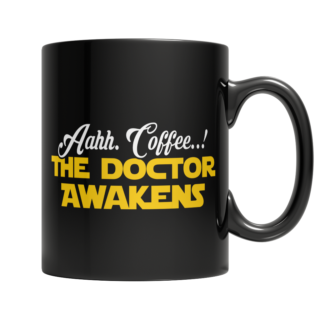 Limited Edition - Aahh Coffee..! The Doctor Awakens Mug