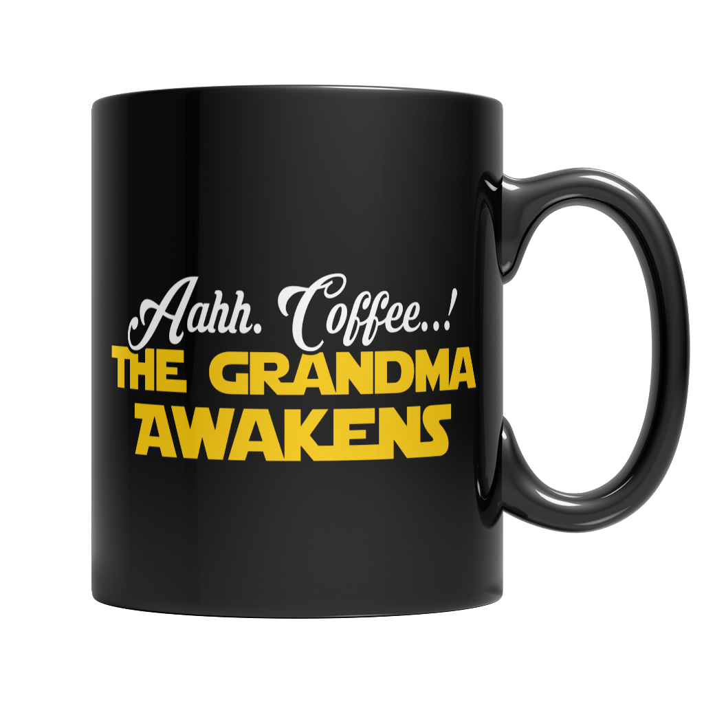 Limited Edition - Aahh Coffee..! The Grandma Awakens Mug