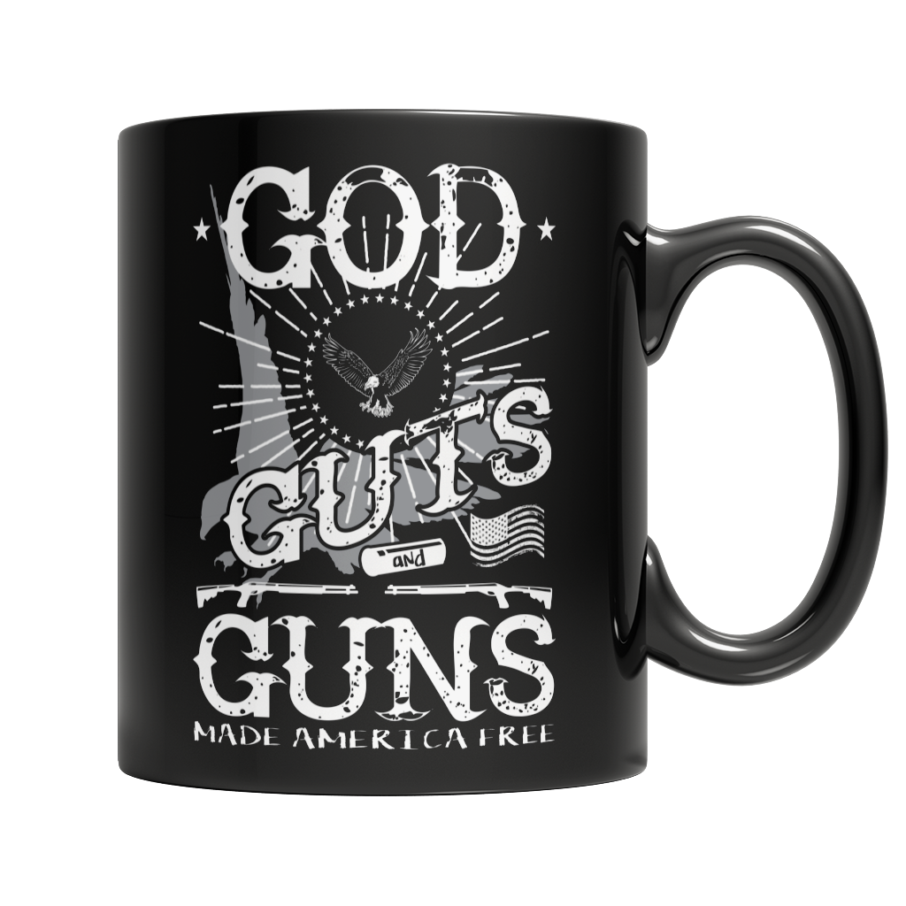 God Guts and Guns Mug