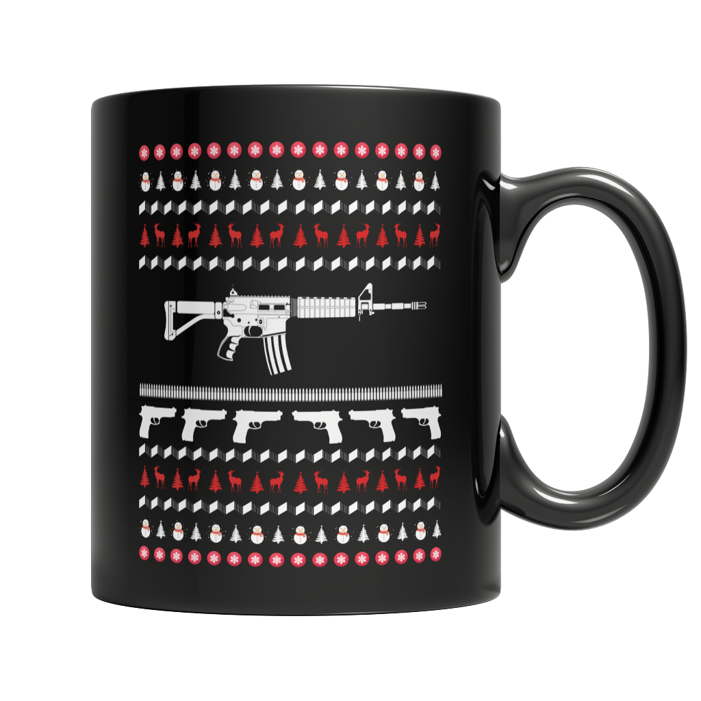 Limited Edition - Gun Christmas Mug