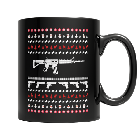 Limited Edition - Gun Christmas Mug
