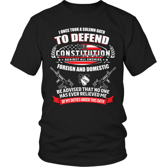 Limited Edition - To Defend The Constitution