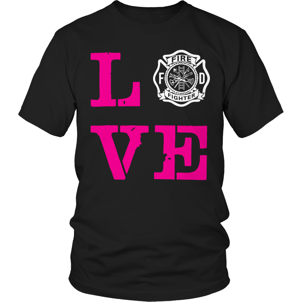 Firefighter Wife Love Shirt