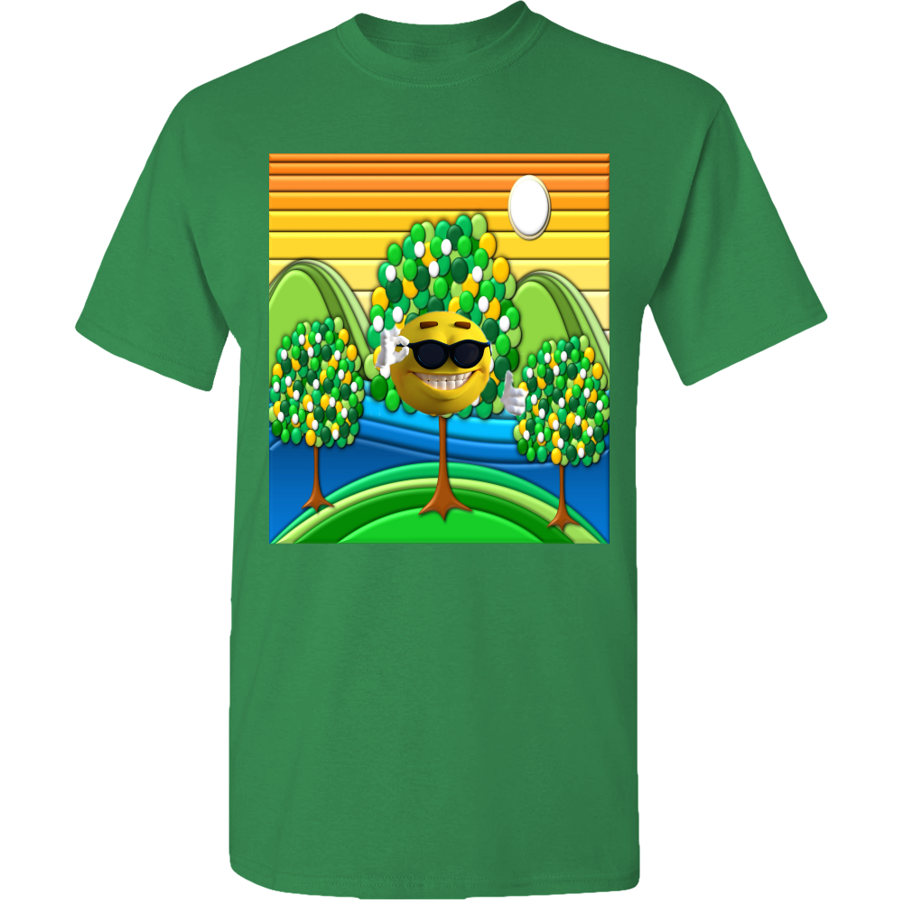 Fun In The Sun Smiley Shirt Adult Unisex Tee Shirt