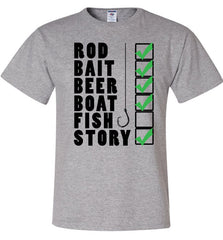 Fishing Checklist Shirt
