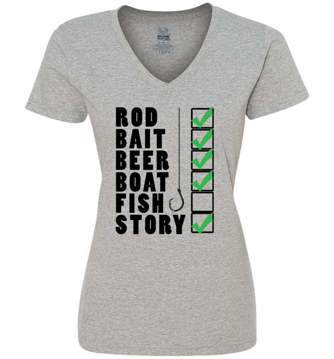 Fishing Checklist Shirt