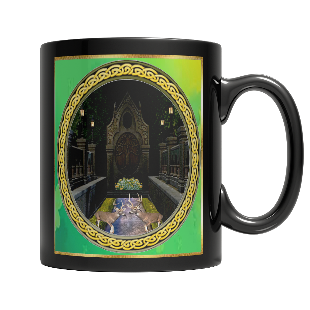 Tree Of Life Dark Mug