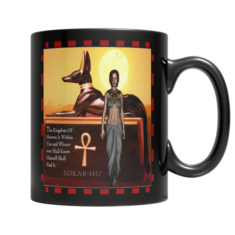 Ancient Egyptian Black Mug