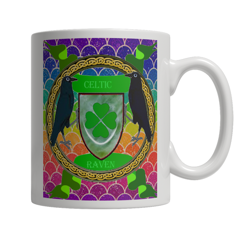 Celtic Raven Mug