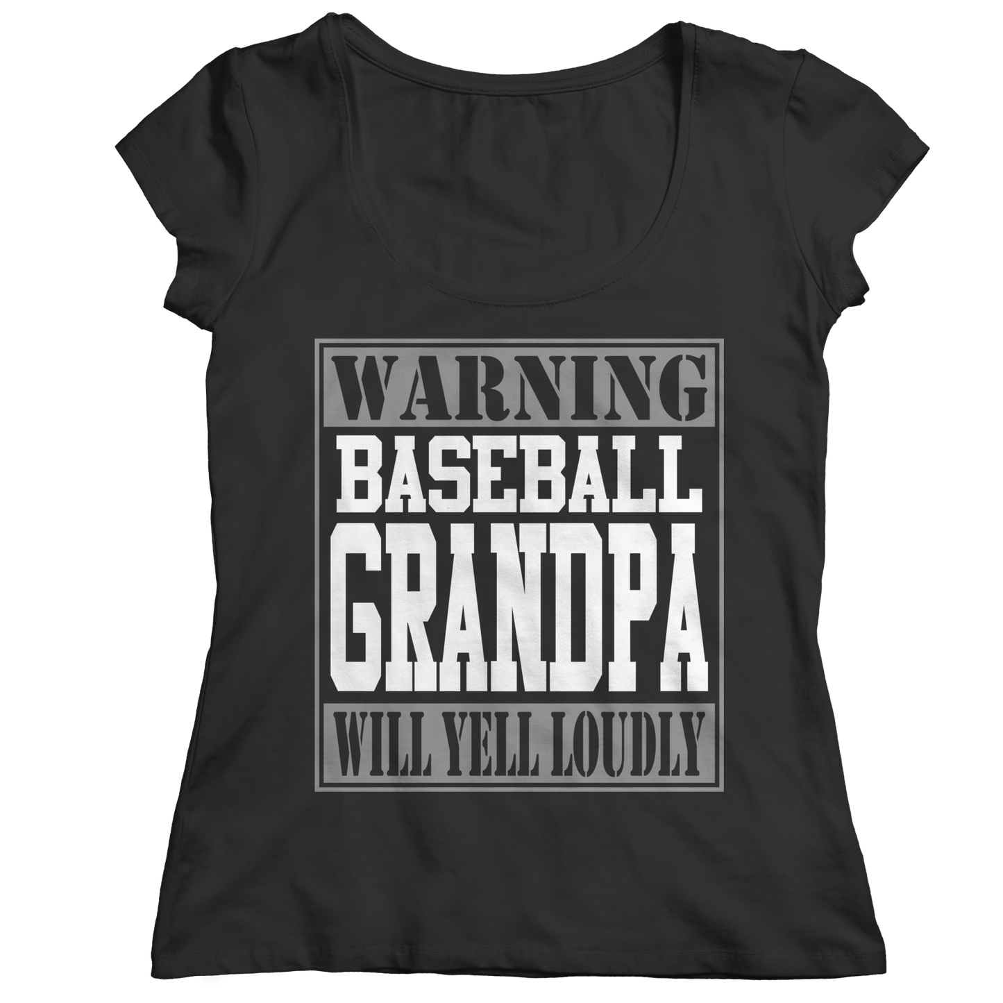 Limited Edition - Warning Baseball Grandpa will Yell Loudly