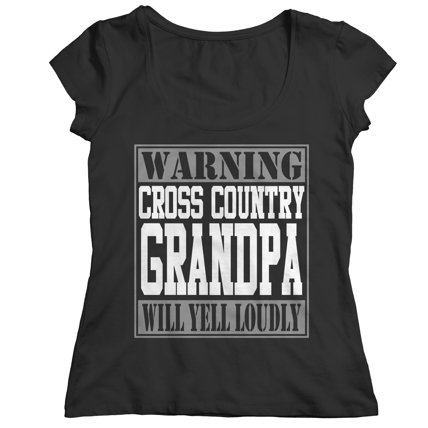 Limited Edition - Warning Cross Country Grandpa will Yell Loudly