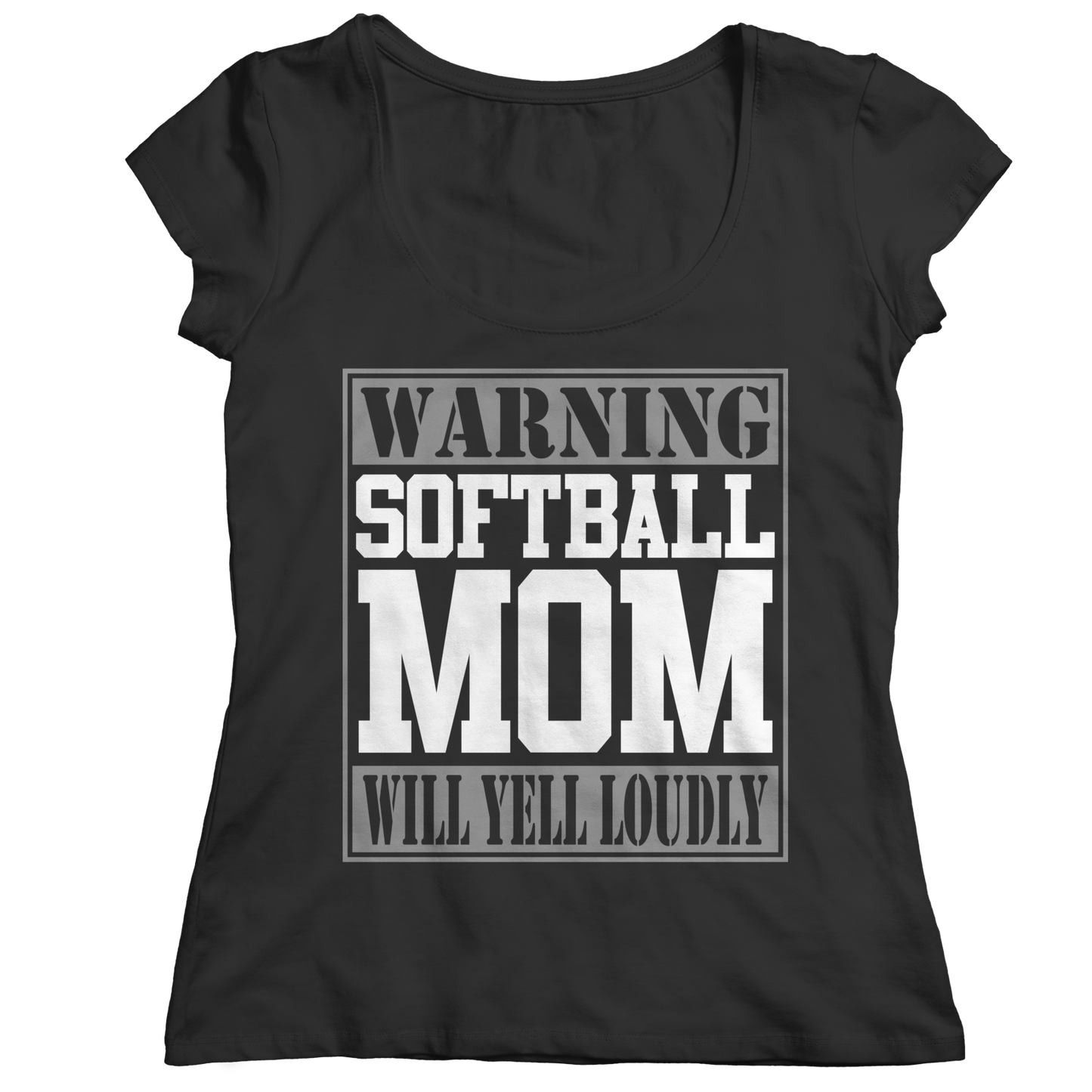 Limited Edition - Warning Softball Mom will Yell Loudly Tee Shirt, Long Sleeve Shirt, Ladies Classic Tee Shirt, Hoodie