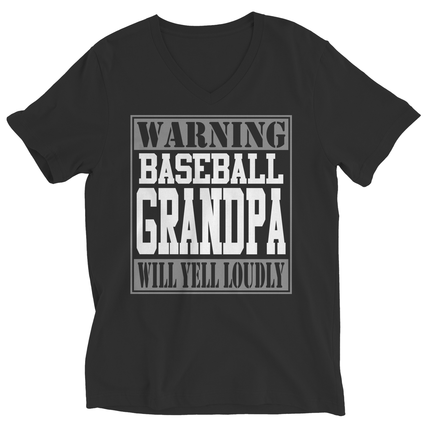 Limited Edition - Warning Baseball Grandpa will Yell Loudly