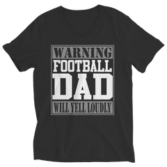 Limited Edition - Warning Football Dad will Yell Loudly Shirt