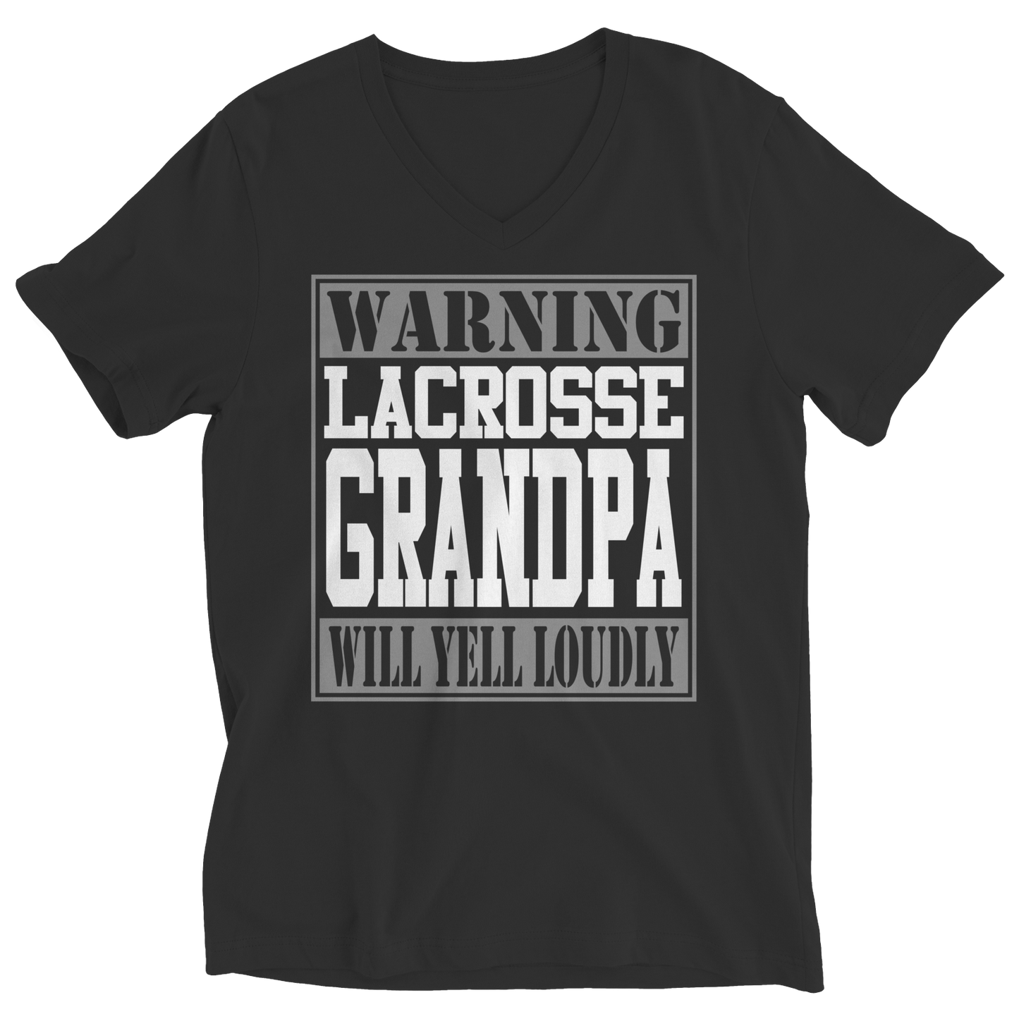 Limited Edition - Warning Lacrosse Grandpa will Yell Loudly