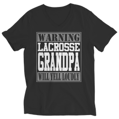 Limited Edition - Warning Lacrosse Grandpa will Yell Loudly