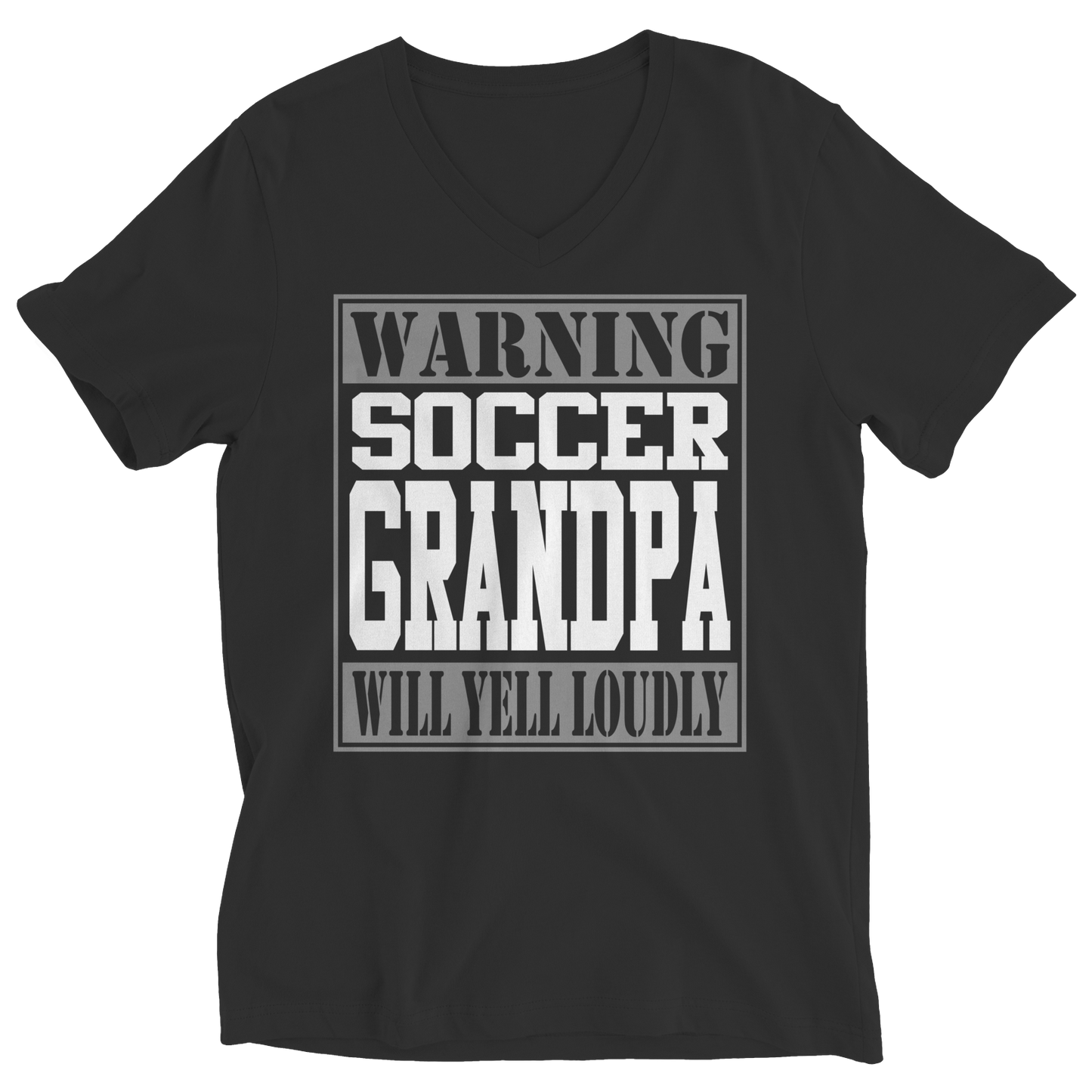 Limited Edition - Warning Soccer Grandpa will Yell Loudly
