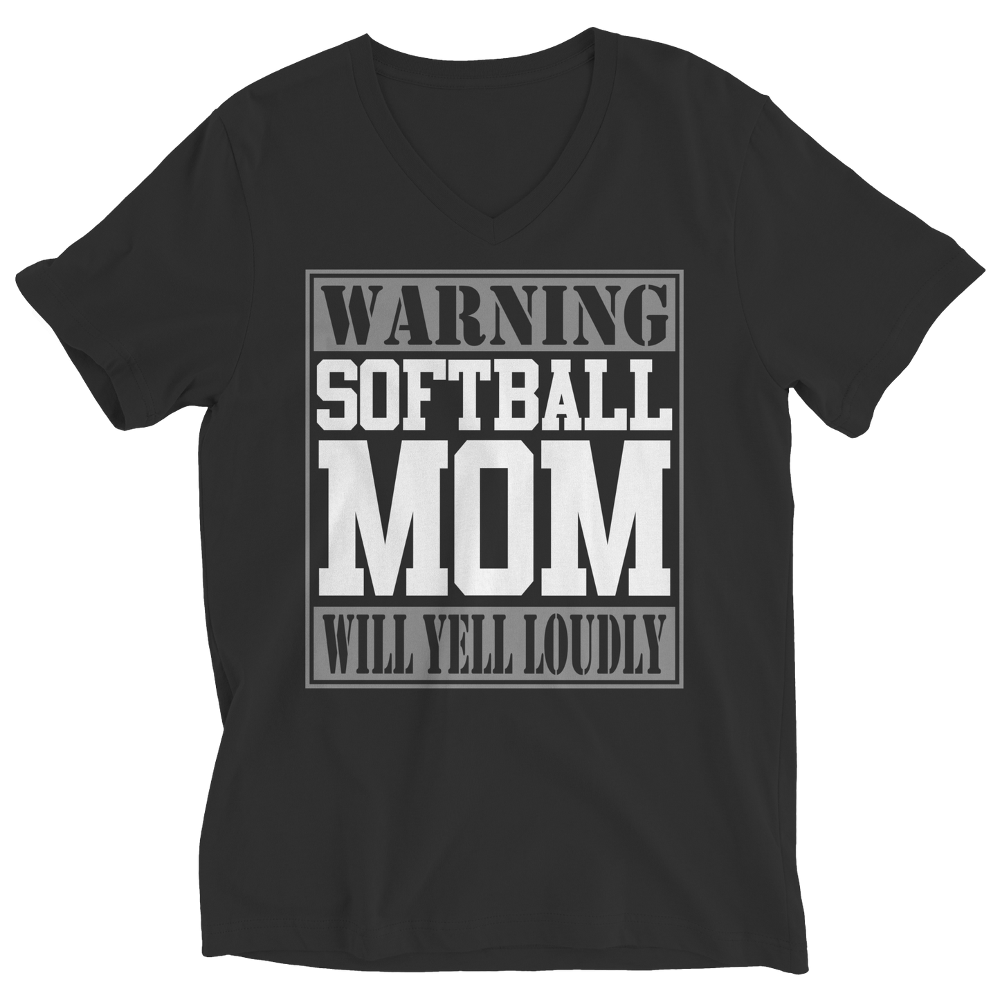 Limited Edition - Warning Softball Mom will Yell Loudly Tee Shirt, Long Sleeve Shirt, Ladies Classic Tee Shirt, Hoodie