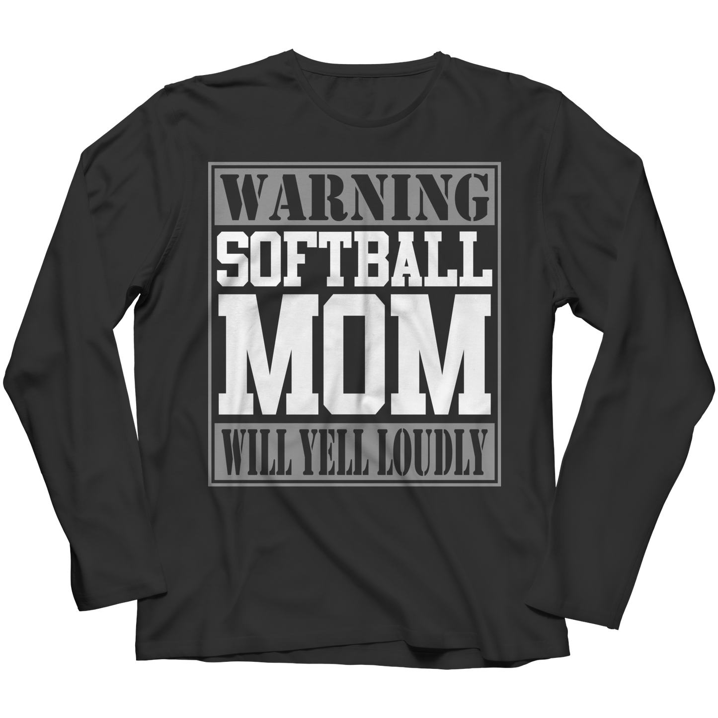 Limited Edition - Warning Softball Mom will Yell Loudly Tee Shirt, Long Sleeve Shirt, Ladies Classic Tee Shirt, Hoodie