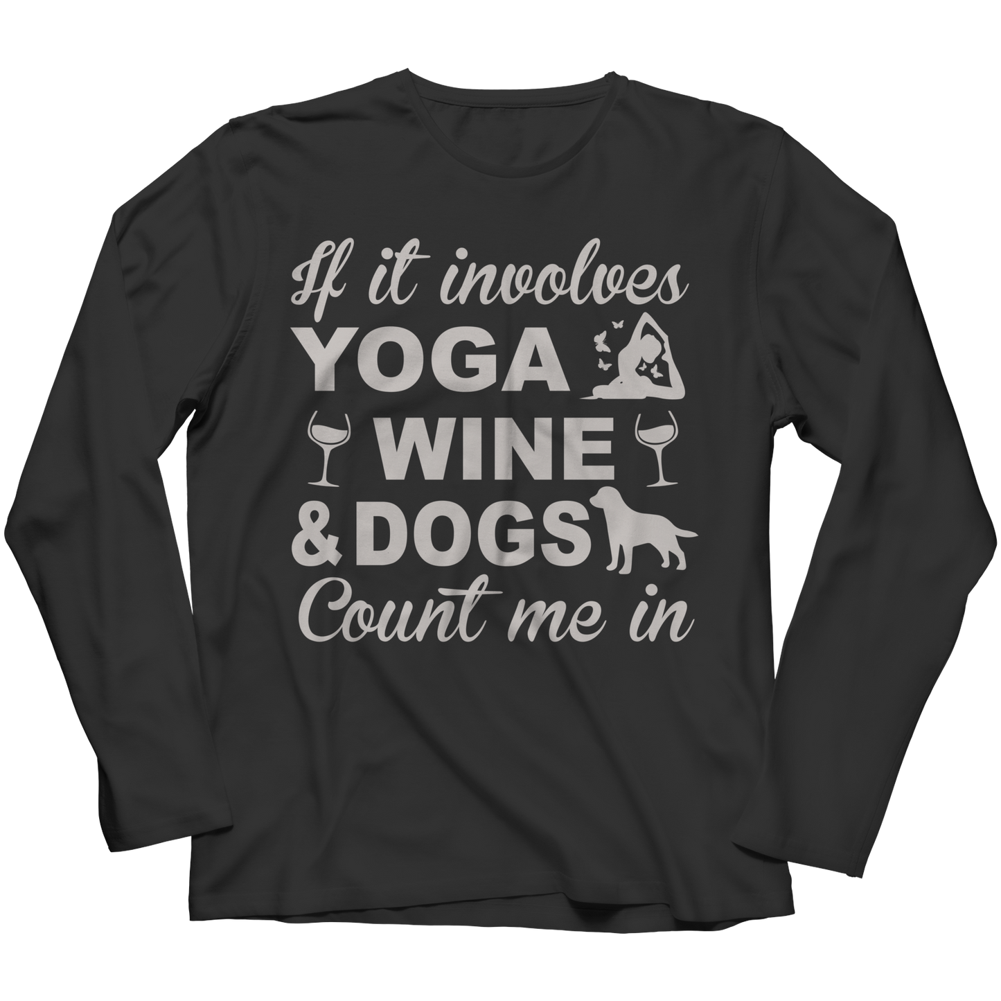 Yoga Wine Dogs Shirt