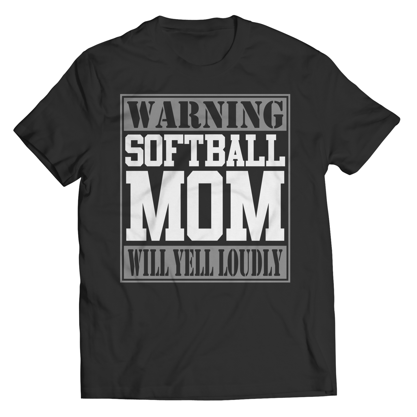 Limited Edition - Warning Softball Mom will Yell Loudly Tee Shirt, Long Sleeve Shirt, Ladies Classic Tee Shirt, Hoodie