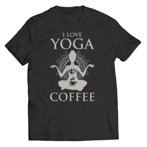 I Love Yoga & Coffee Shirt