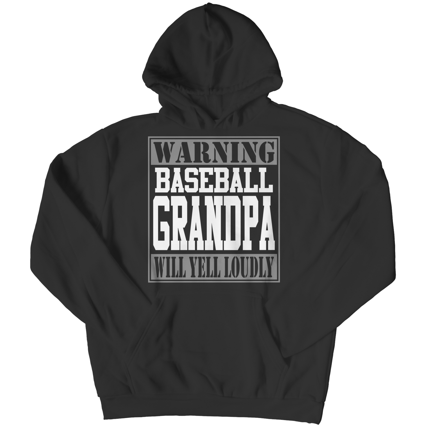 Limited Edition - Warning Baseball Grandpa will Yell Loudly