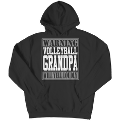 Limited Edition - Warning Volleyball Grandpa will Yell Loudly Shirt