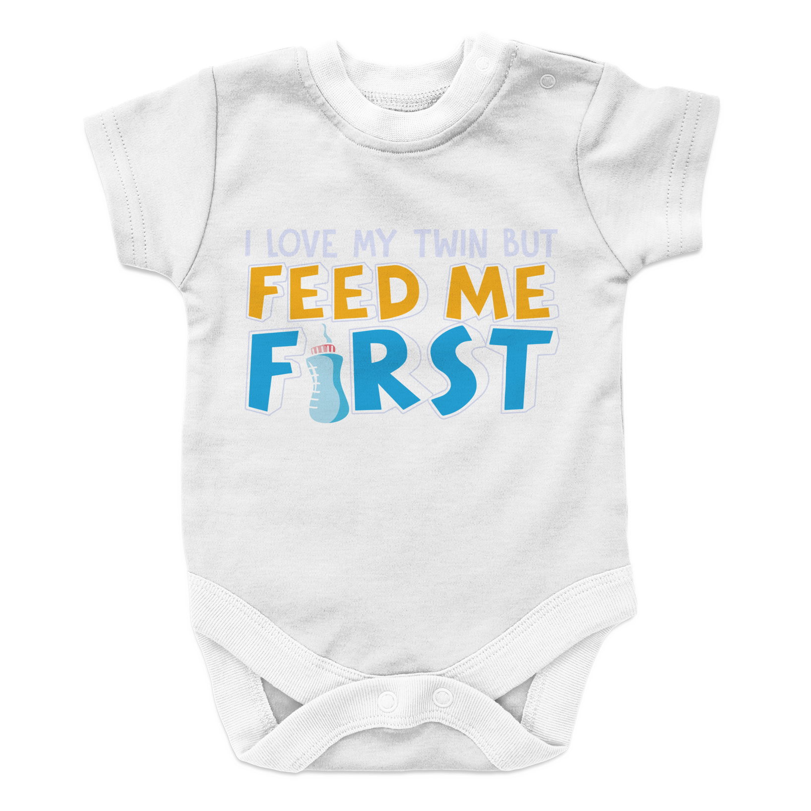Feed Me First - 2 Baby Onesie