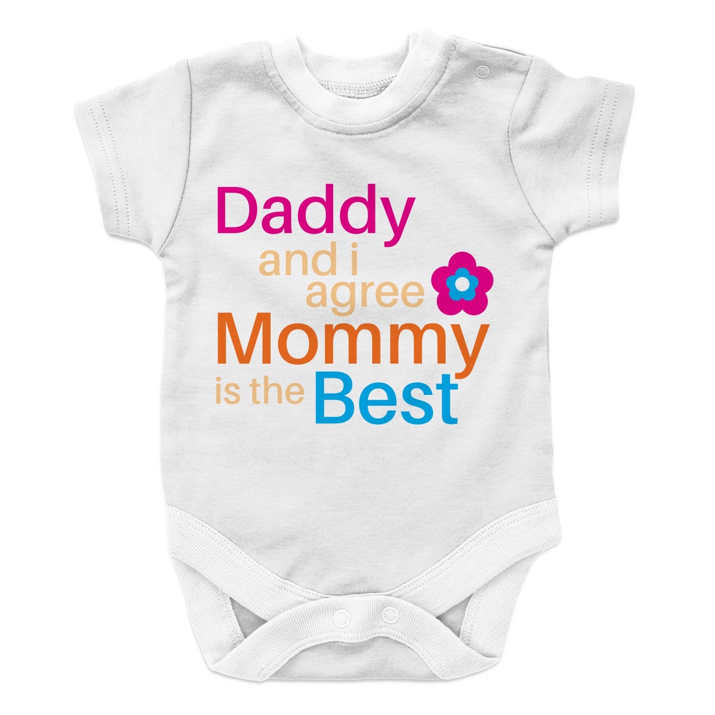 Daddy and I Agree Mommy is the Best Onesie