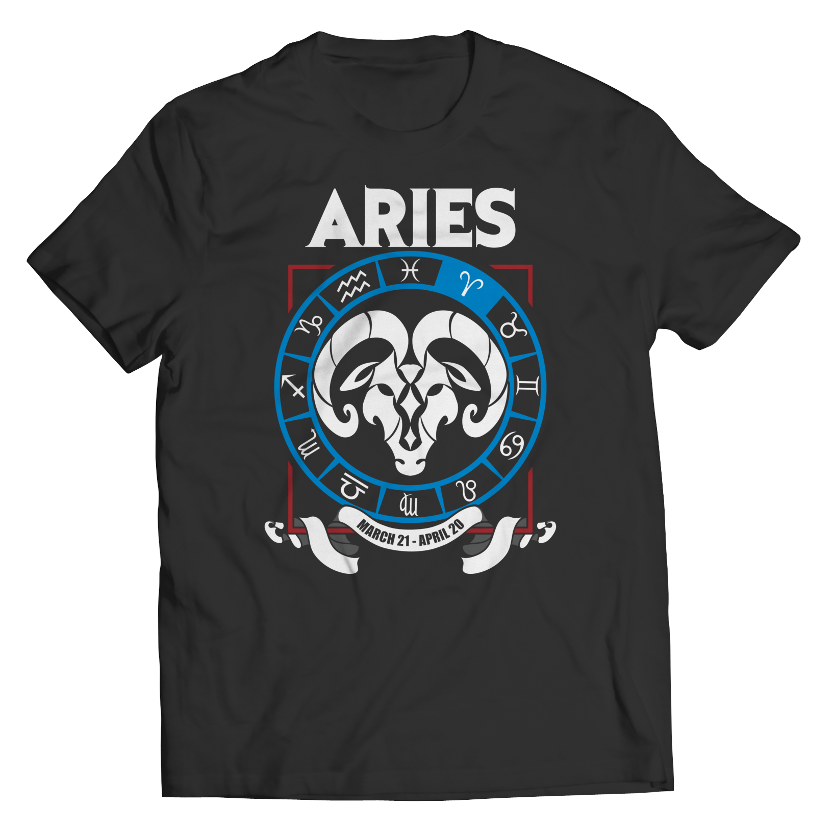 Aries Shirt - Zodiac Collection Tee Shirt