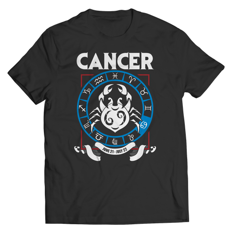 Cancer Tee Shirt - Zodiac Collection