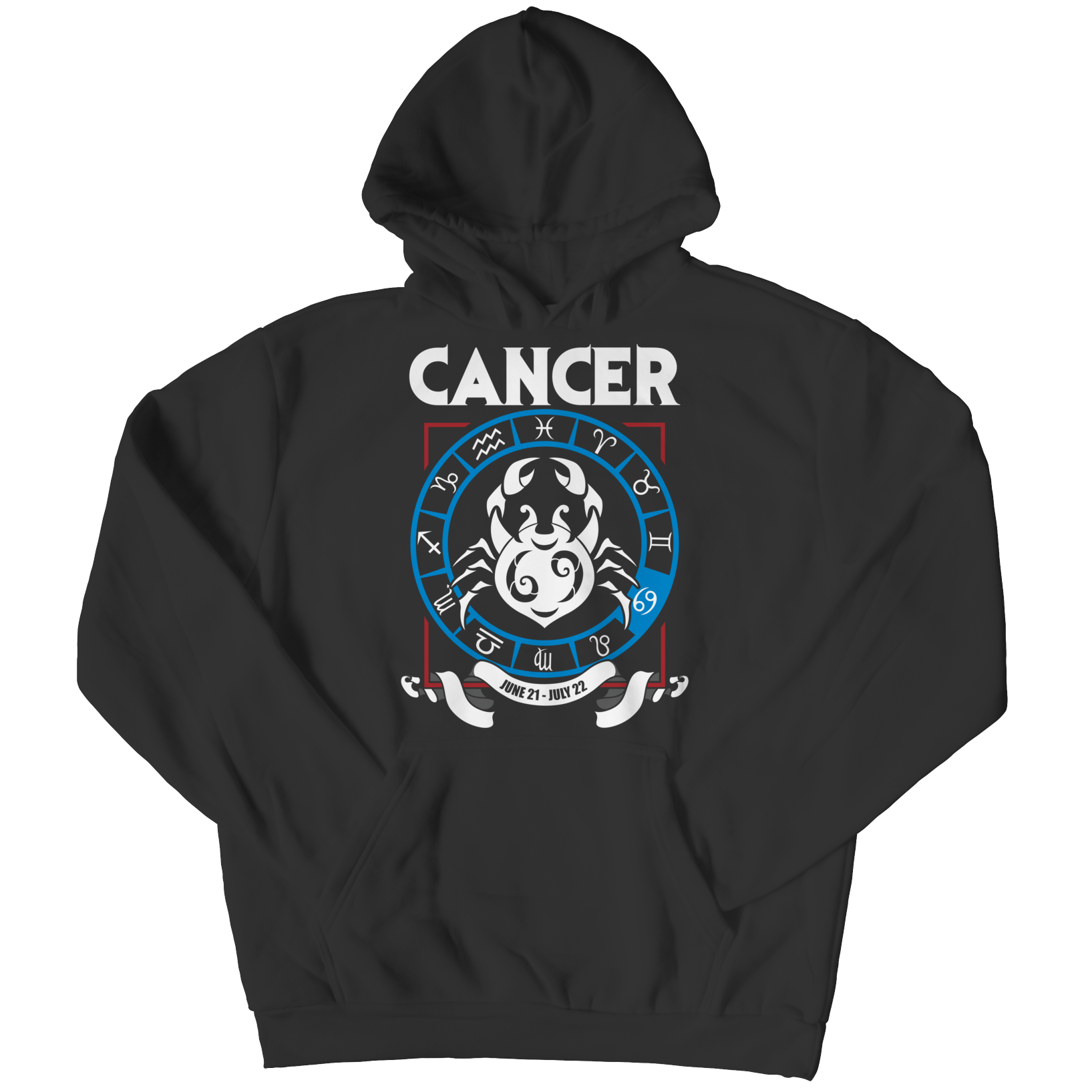 Cancer Hoodie - Zodiac Collection