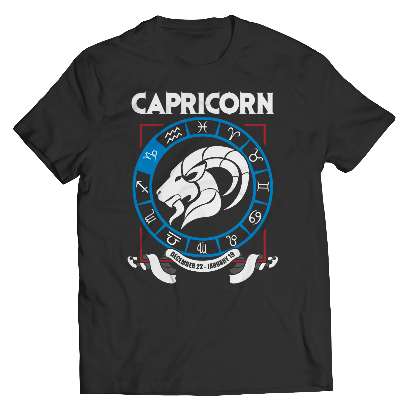Capricorn Tee Shirt - Zodiac Collection