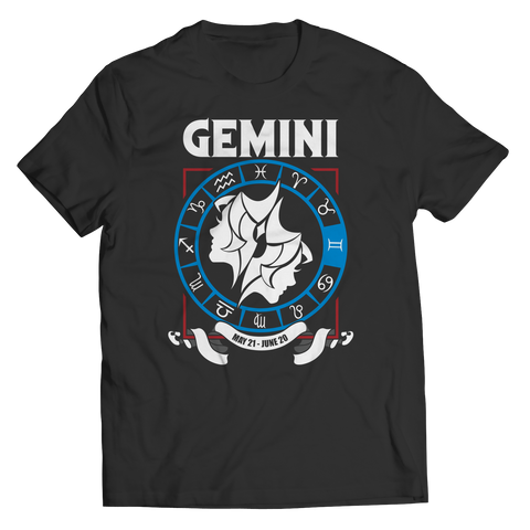 Gemini Tee Shirt - Zodiac Collection
