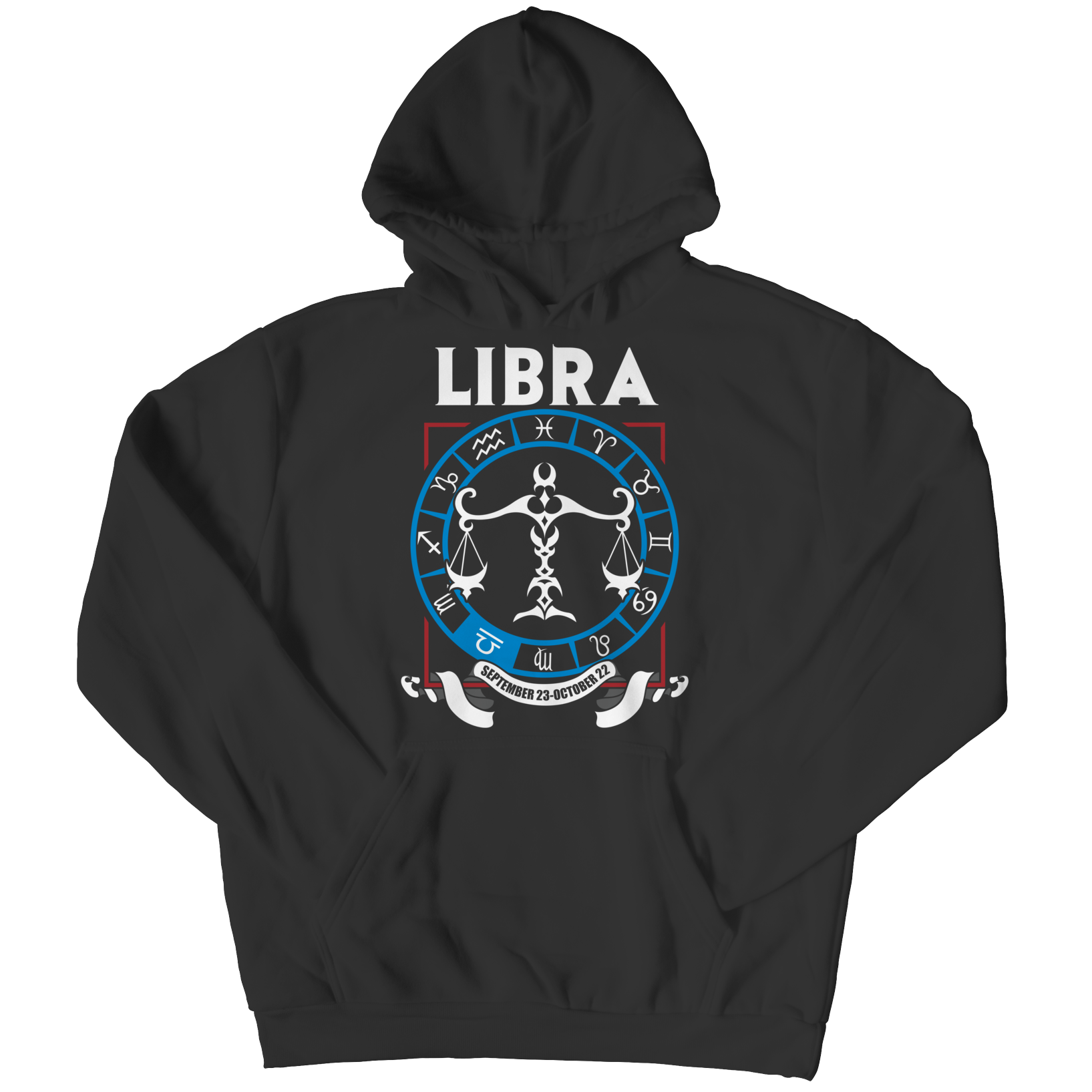 Libra Adult Hoodie - Zodiac Collection