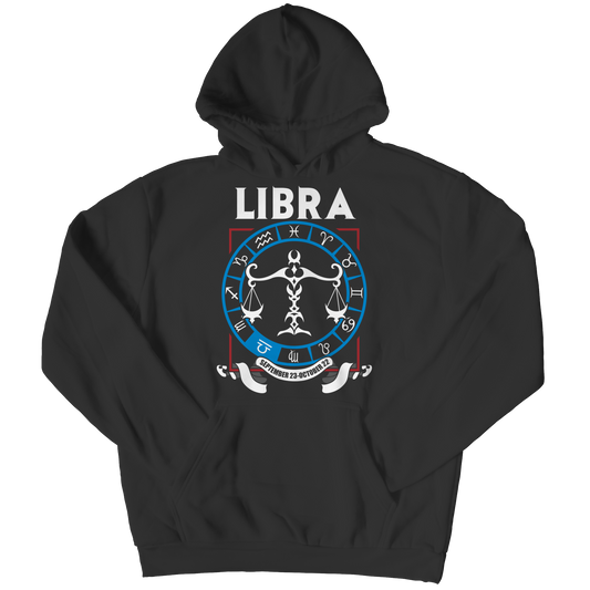 Libra Adult Hoodie - Zodiac Collection