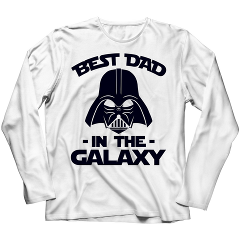 Best Dad in the Galaxy Long Sleeve Shirt