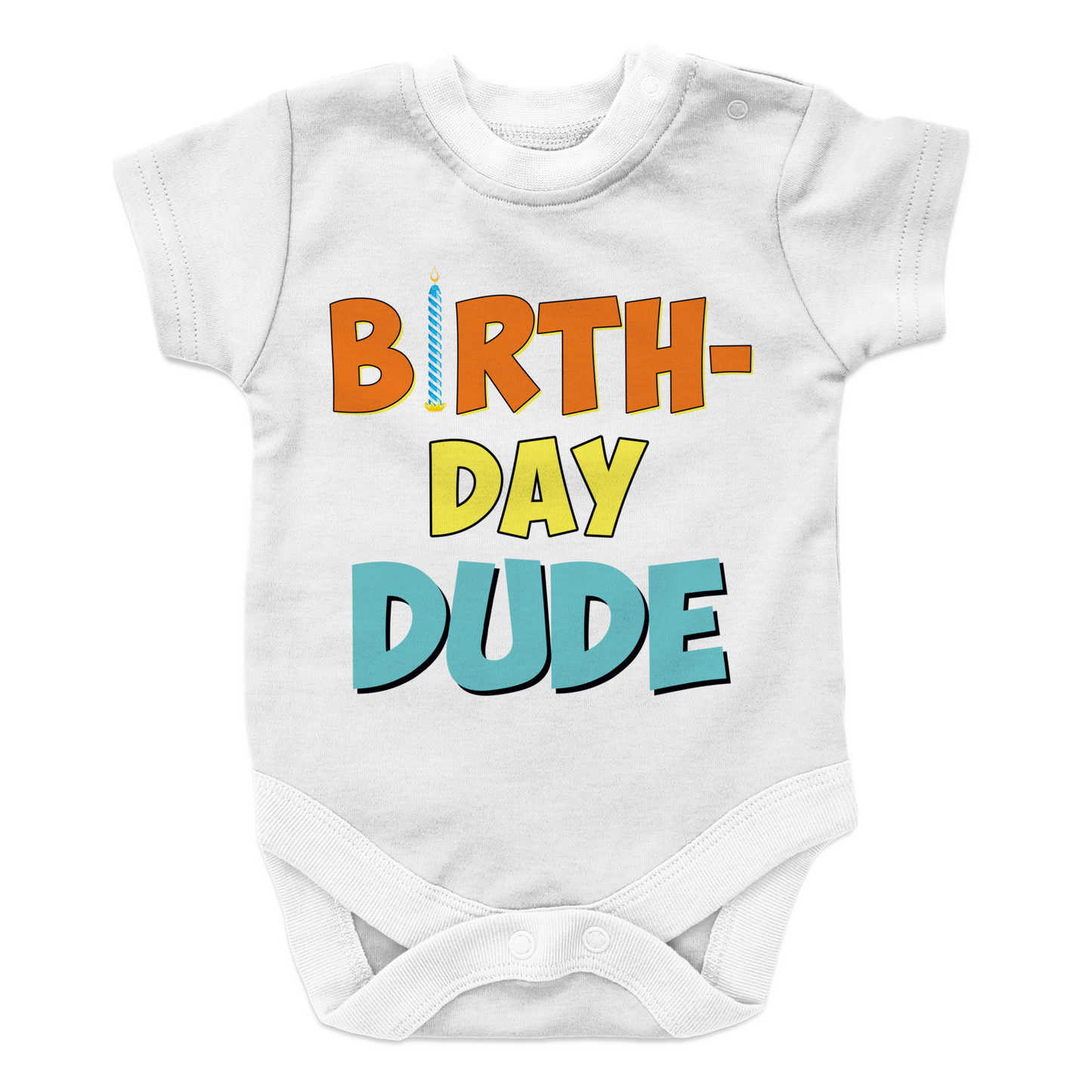 Birthday Dude Baby Onesie