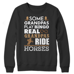 Real Grandpas Ride Horses Shirt