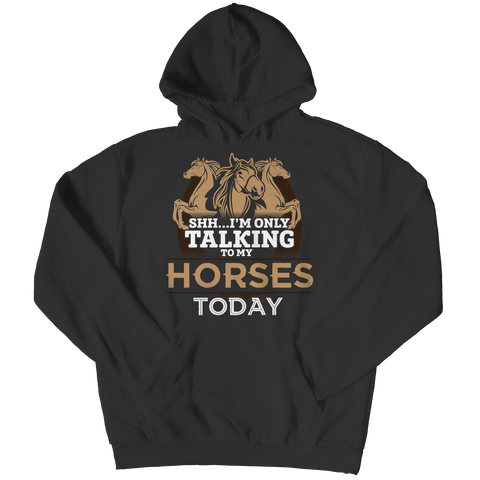 I'm Only Talking To My Horses Today Hoodie
