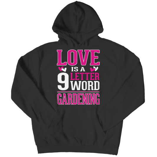 Love is 9 letter word Gardening Shirt Collection