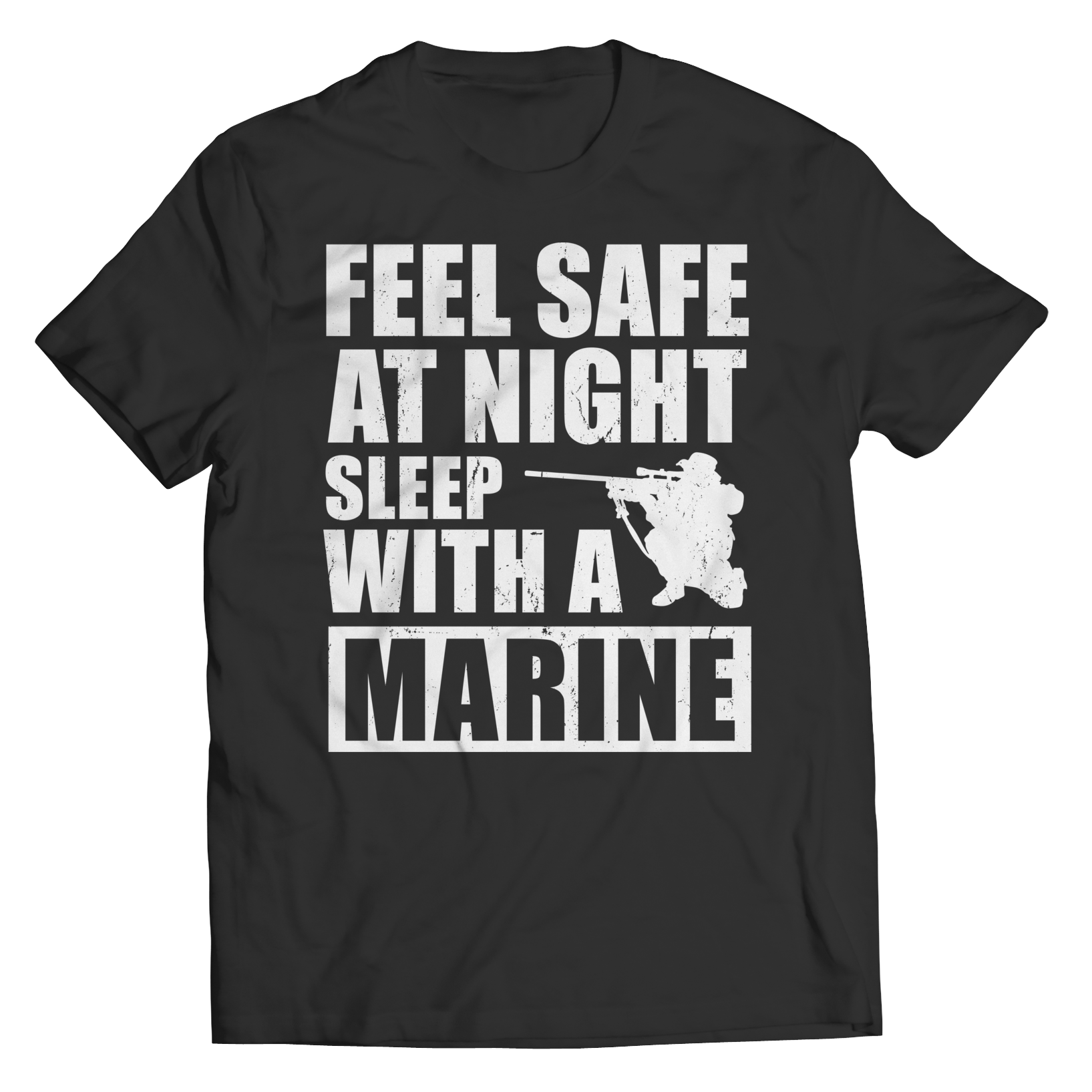Limited Edition - Feel safe at night sleep with a Marine Shirt