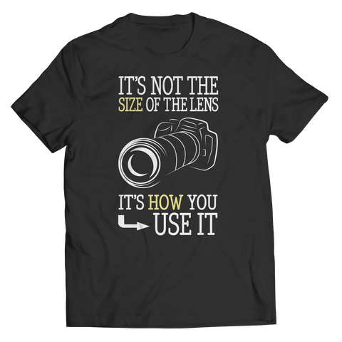 It's Not The Size of the Lens Shirt