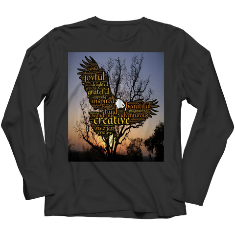 Creative Joyful Eagle Long Sleeve Shirt