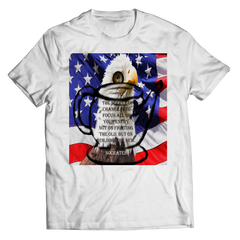 Limited Edition -Teapot - Eagle - US Flag - Socrates Shirt