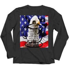 Limited Edition -Teapot - Eagle - US Flag - Socrates Shirt